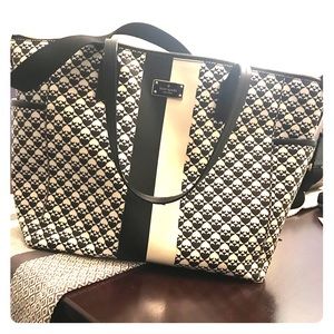Kate Spade Diaper Bag - Black & White